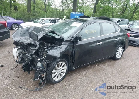 2019 Nissan Sentra Sv z USA, uszkodzony, nr VIN 3N1AB7AP3KY337910